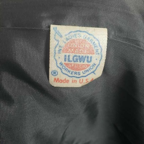 I. Magnin Vintage Gray Herringbone Wool Coat Med - Picture 9 of 10